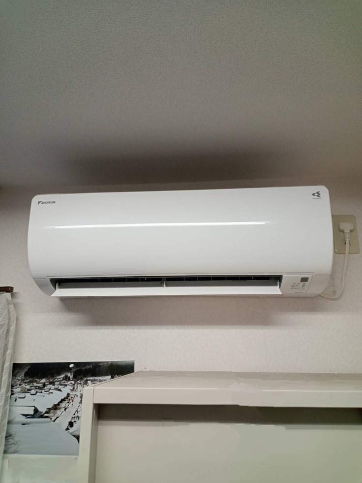仙台市内　ルームエアコン2．5kw入替工事