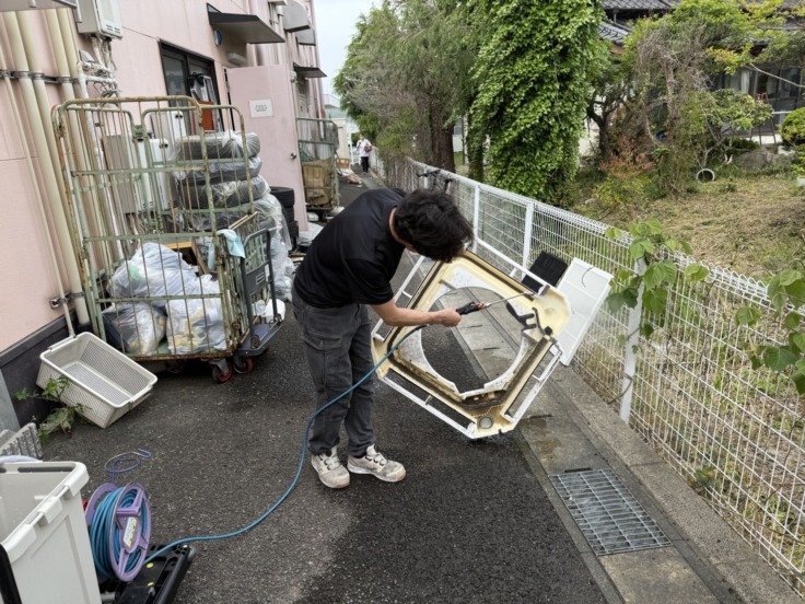 施工中の画像