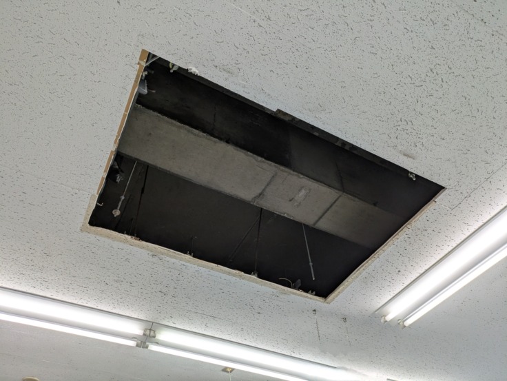 施工中の画像