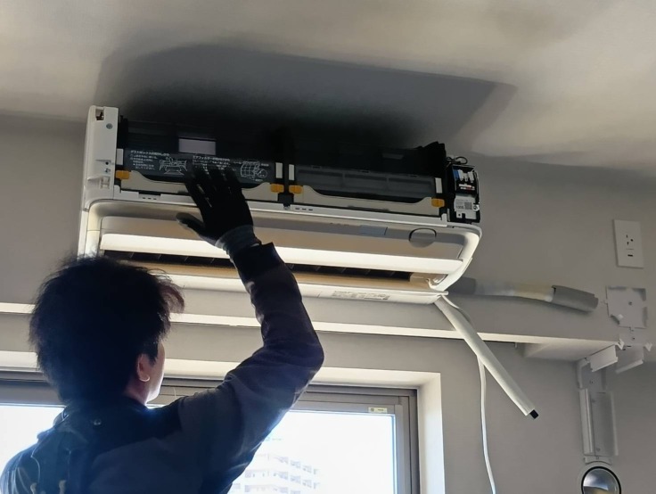 仙台市内　ダイキンAXシリーズ5.6kw　新設工事