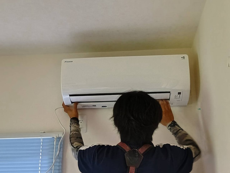 スゴ暖2.5kw 3台入替工事