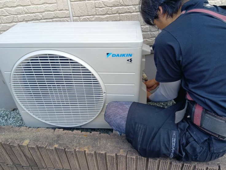 施工中の画像